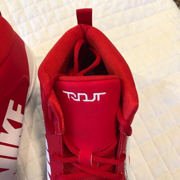 NIKE MIKE TROUT Force Air 4 Baseball cleats sz 12 - Picture 3 of 5